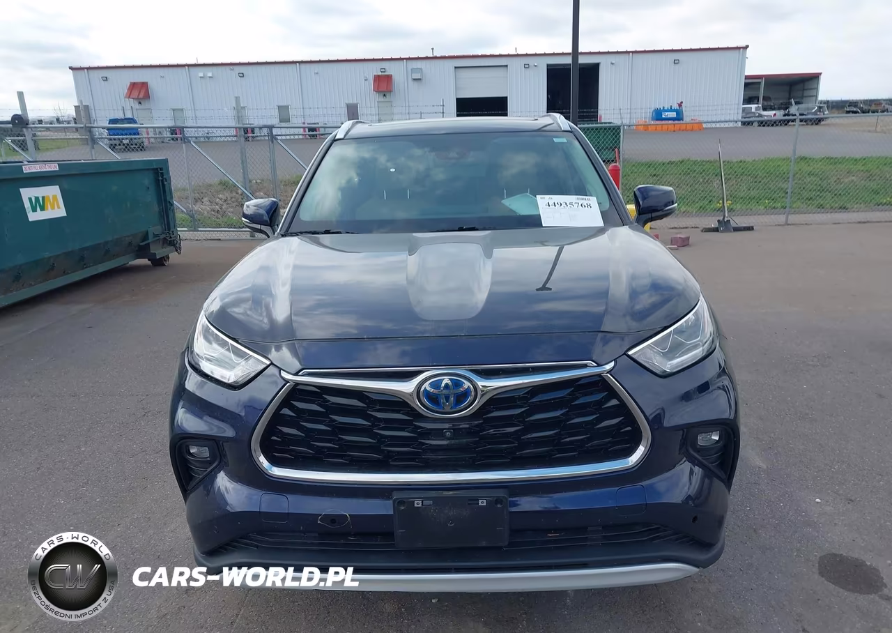 2021 Toyota Highlander Hybrid Platinum VIN:5TDEBRCH1MS029628 - 12