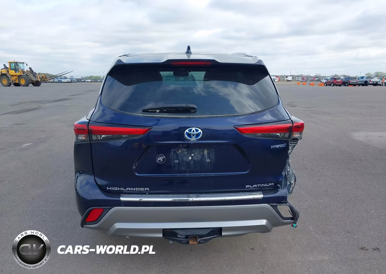 2021 Toyota Highlander Hybrid Platinum VIN:5TDEBRCH1MS029628 - 16