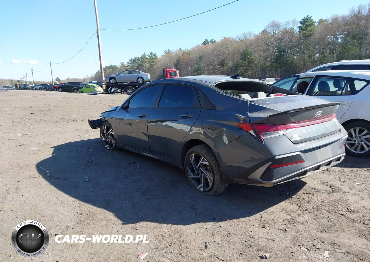 2025 Hyundai Elantra Sel Sport VIN:KMHLM4DG1SU091142 - 3