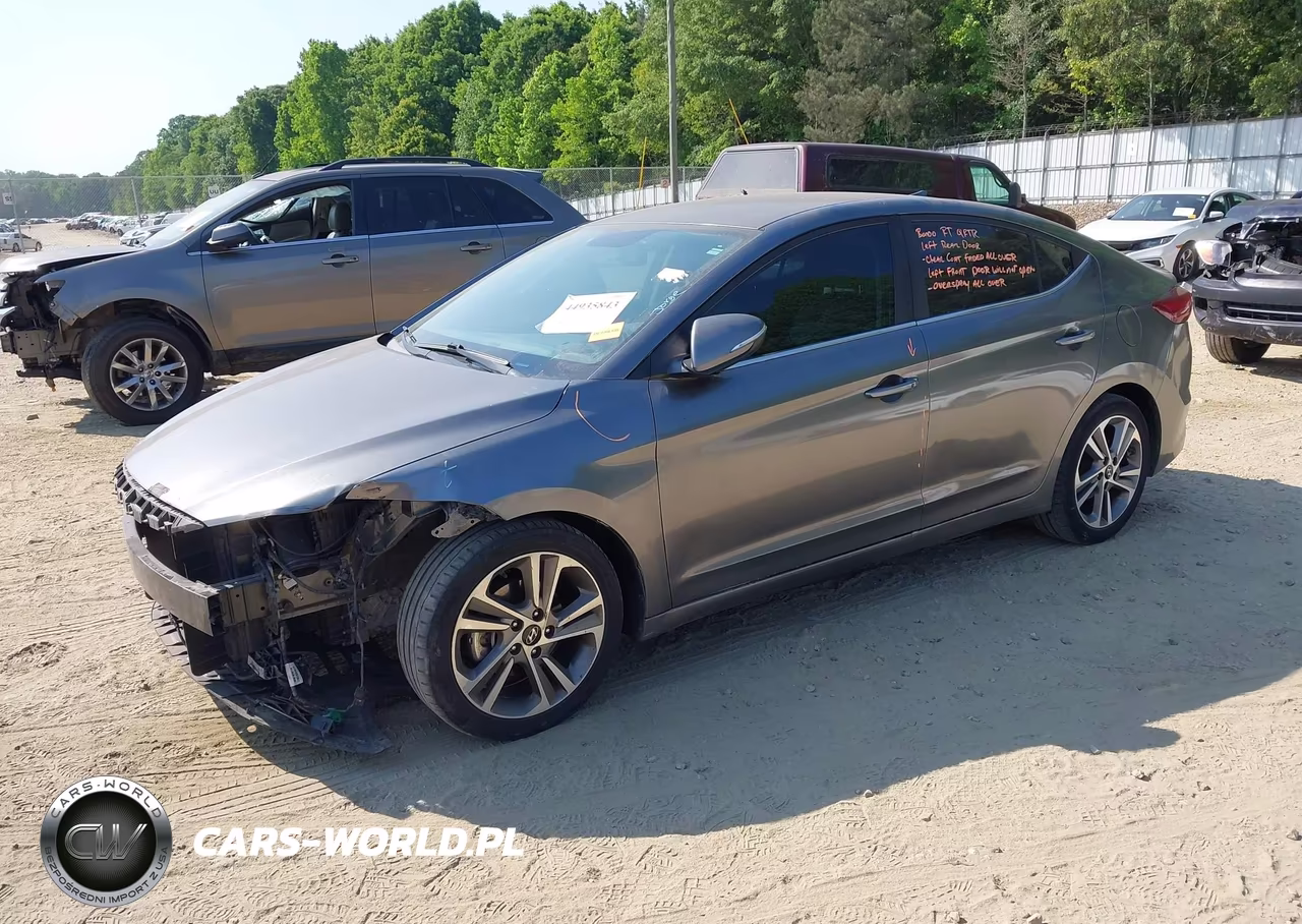 2018 Hyundai Elantra Limited VIN:5NPD84LF1JH286396 - 2