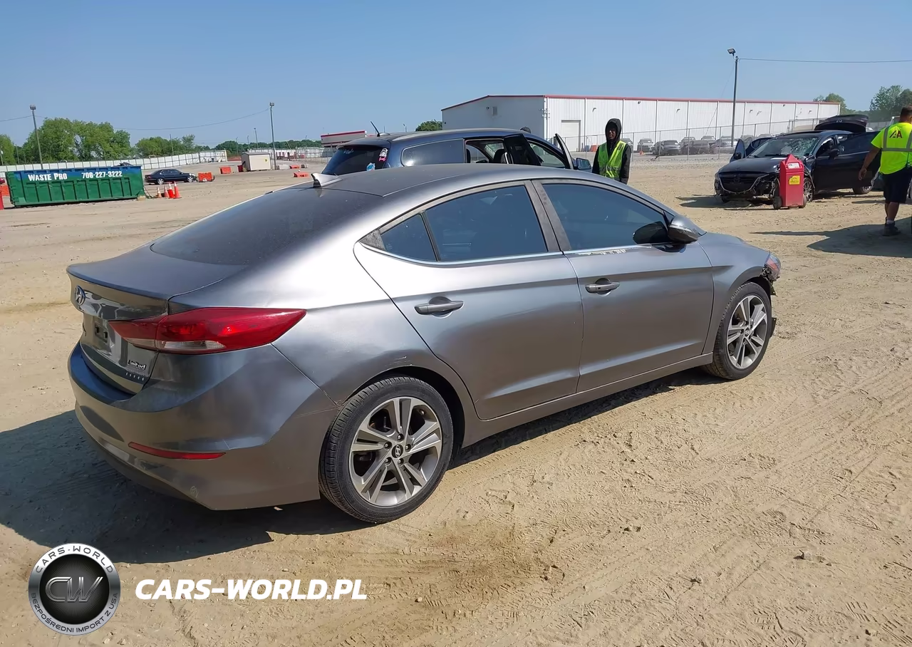2018 Hyundai Elantra Limited VIN:5NPD84LF1JH286396 - 4