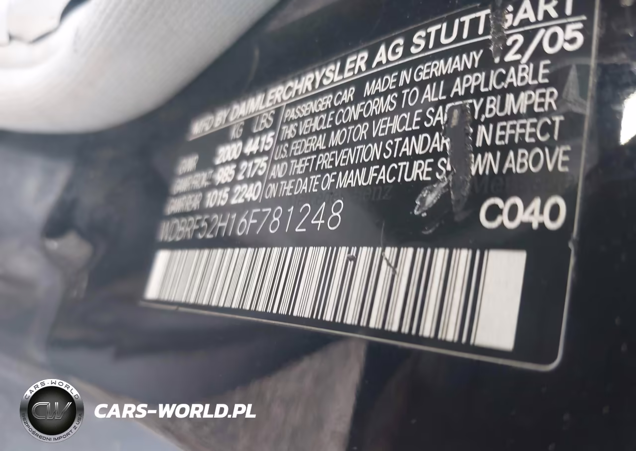 2006 Mercedes-Benz C 230 Sport VIN:WDBRF52H16F781248 - 9