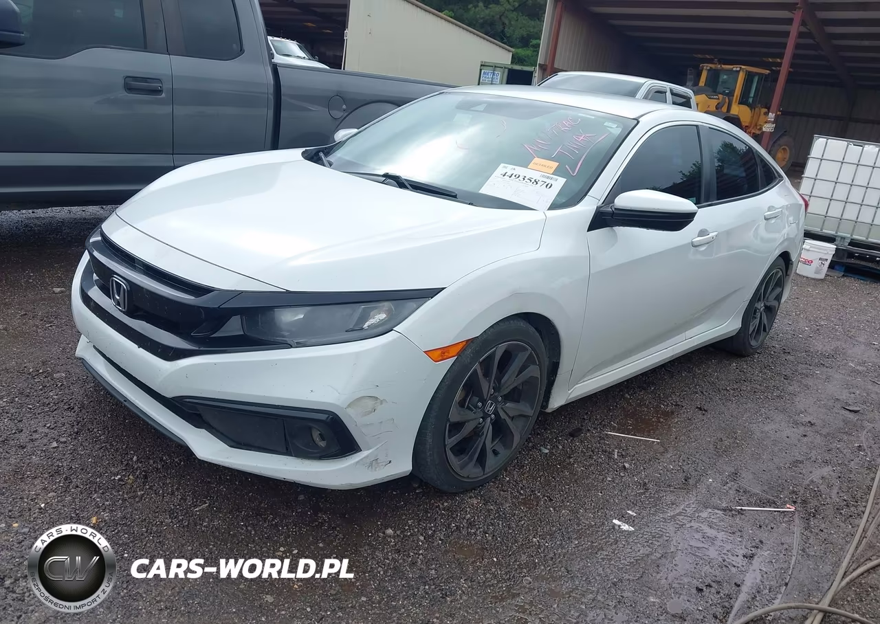 2020 Honda Civic Sport VIN:2HGFC2F85LH510789 - 2