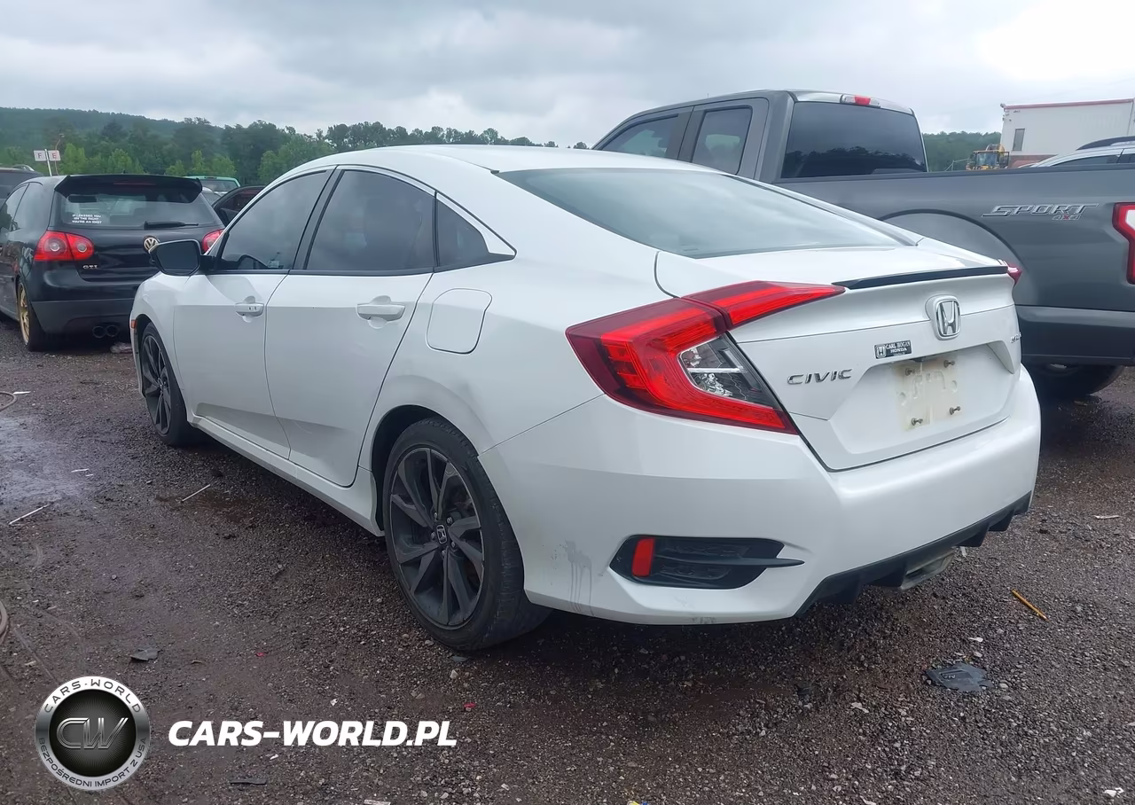 2020 Honda Civic Sport VIN:2HGFC2F85LH510789 - 3