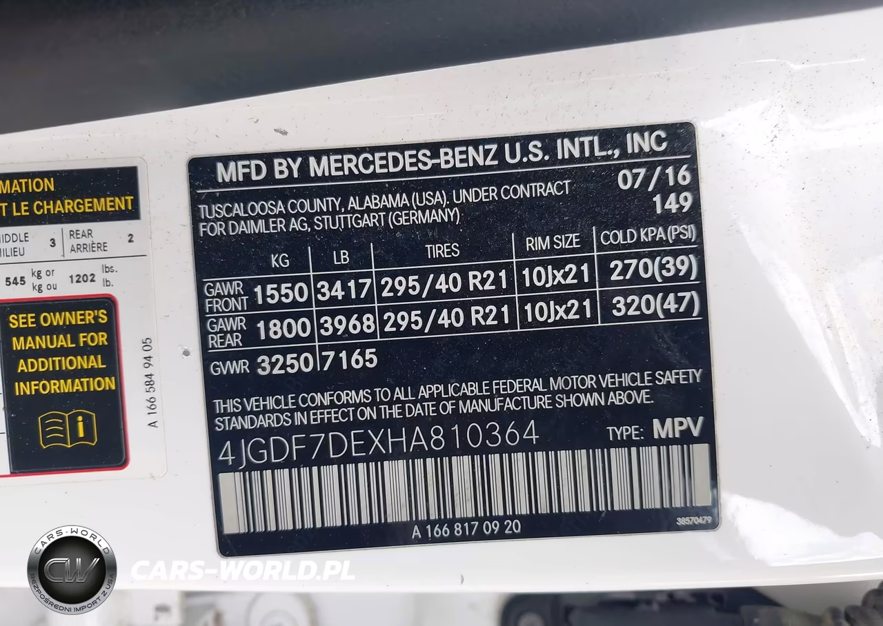 2017 Mercedes-Benz Gls 550 4Matic VIN:4JGDF7DEXHA810364 - 9