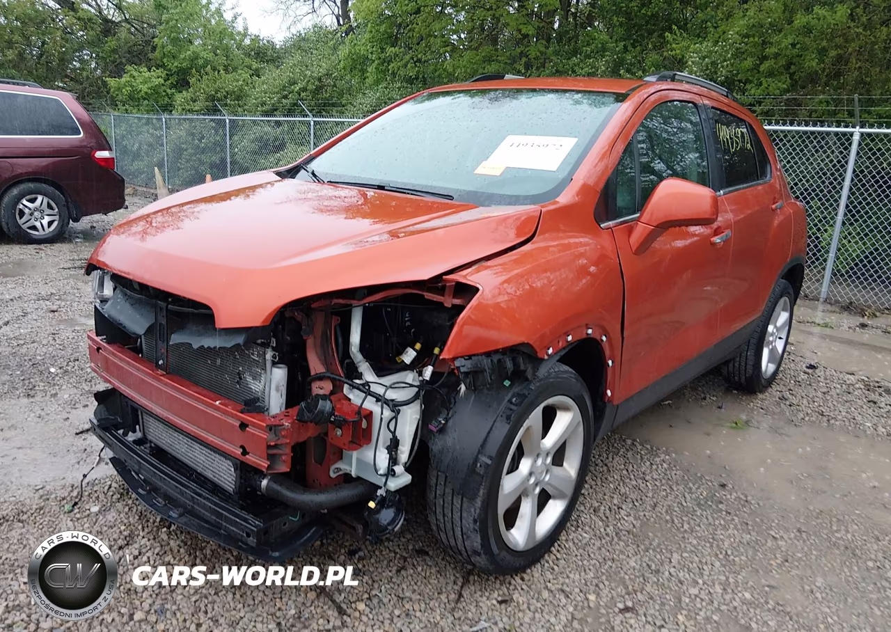 2015 Chevrolet Trax Ltz VIN:KL7CJTSB8FB077851 - 2
