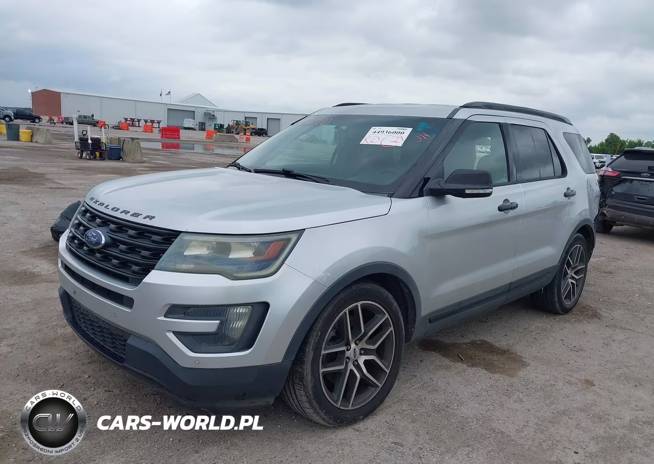 2016 Ford Explorer Sport VIN:1FM5K8GT7GGB39778 - 2