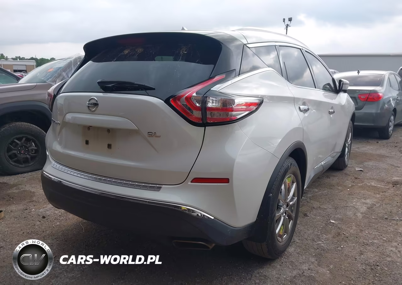 2015 Nissan Murano Sl VIN:5N1AZ2MGXFN290459 - 4