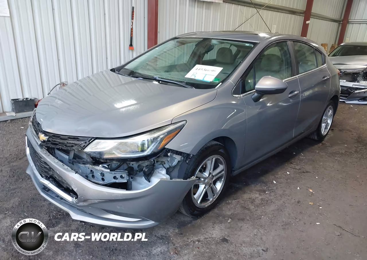 2017 Chevrolet Cruze Lt Auto VIN:3G1BE6SM4HS566740 - 2