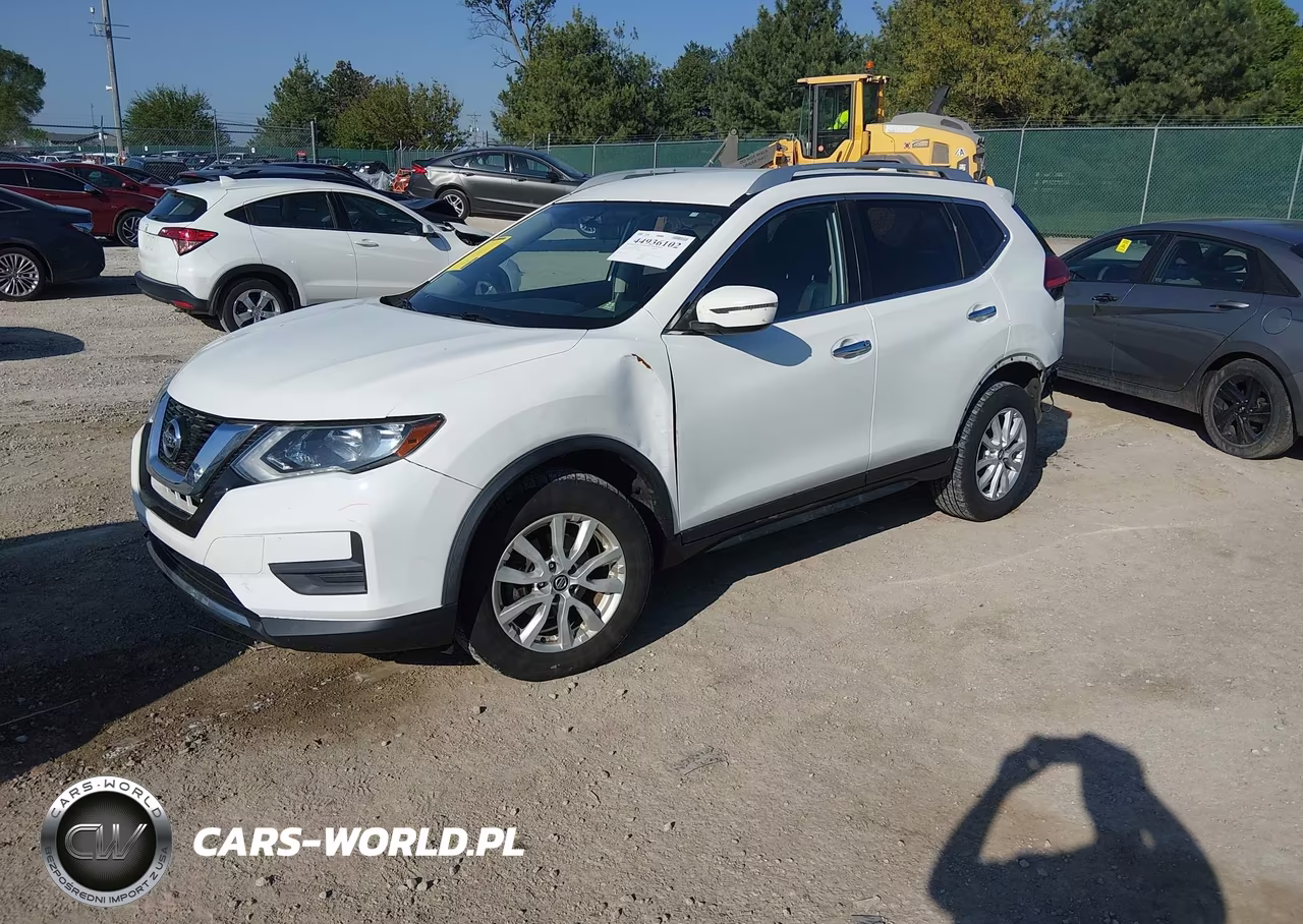 2017 Nissan Rogue Sv VIN:JN8AT2MV0HW022980 - 2