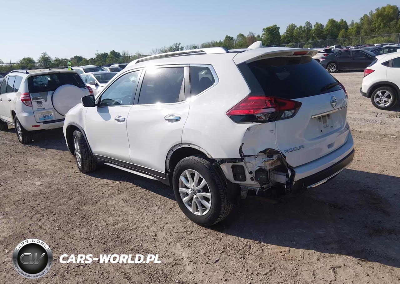2017 Nissan Rogue Sv VIN:JN8AT2MV0HW022980 - 3