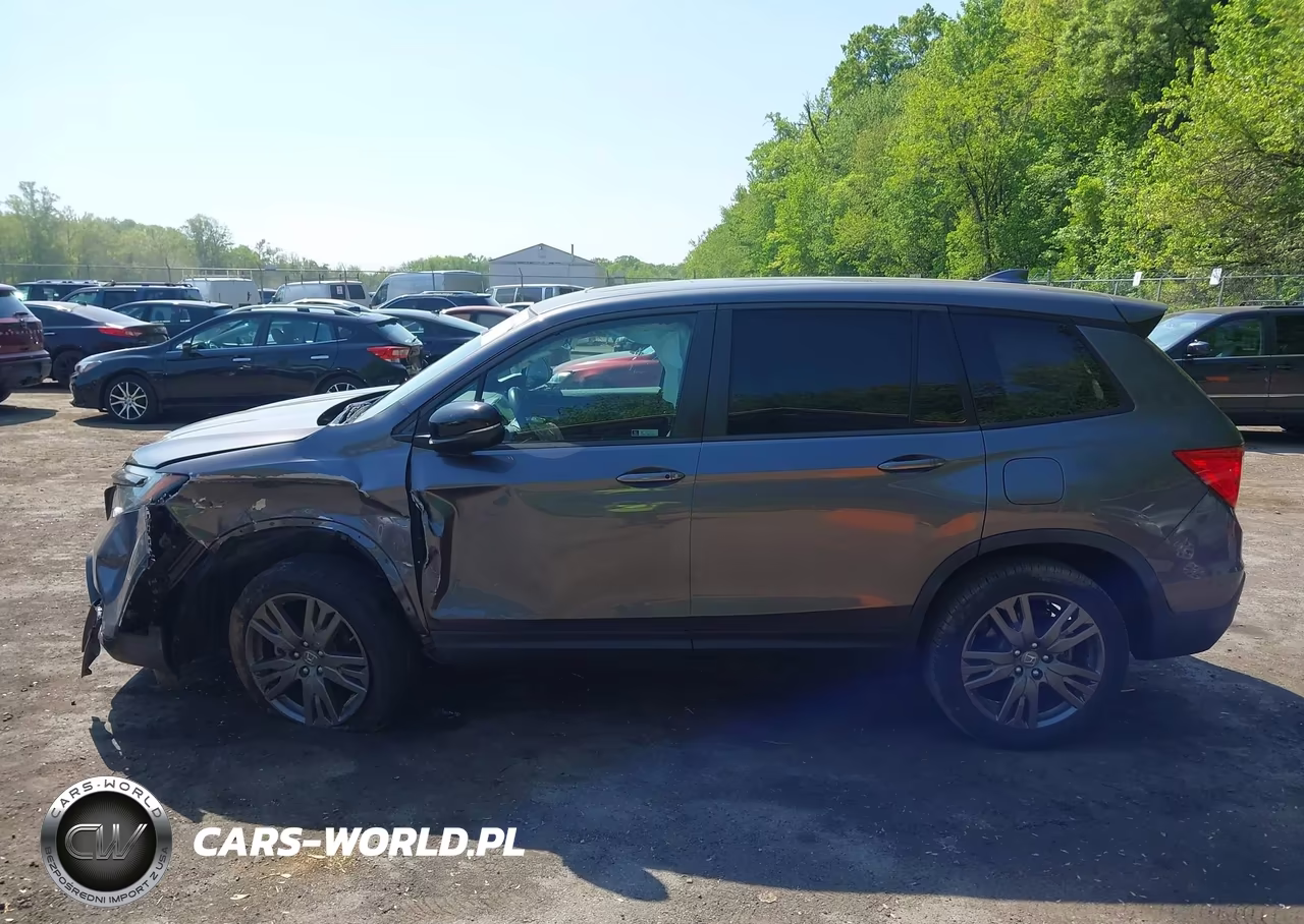 2021 Honda Passport Awd Ex-L VIN:5FNYF8H50MB007067 - 14