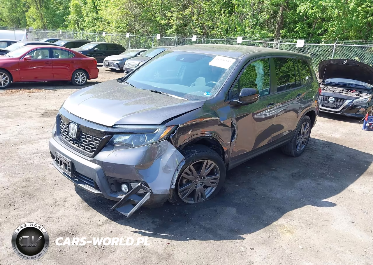 2021 Honda Passport Awd Ex-L VIN:5FNYF8H50MB007067 - 2