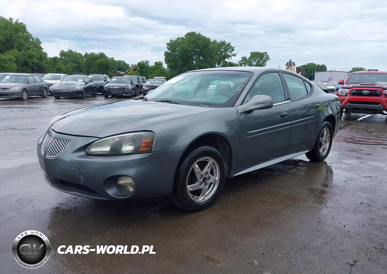 2004 Pontiac Grand Prix Gt1 VIN:2G2WP522241331341 - 2