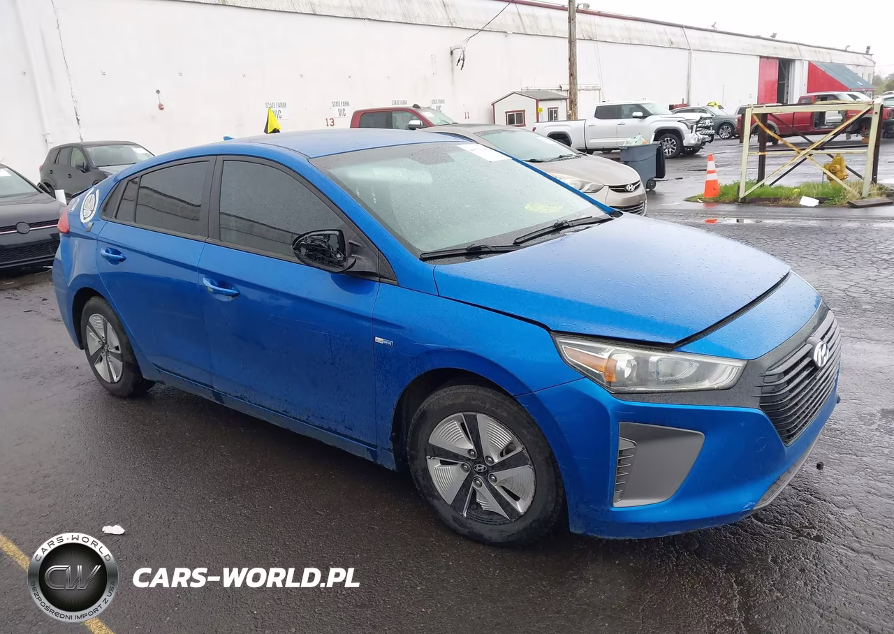 2018 Hyundai Ioniq Hybrid Blue
