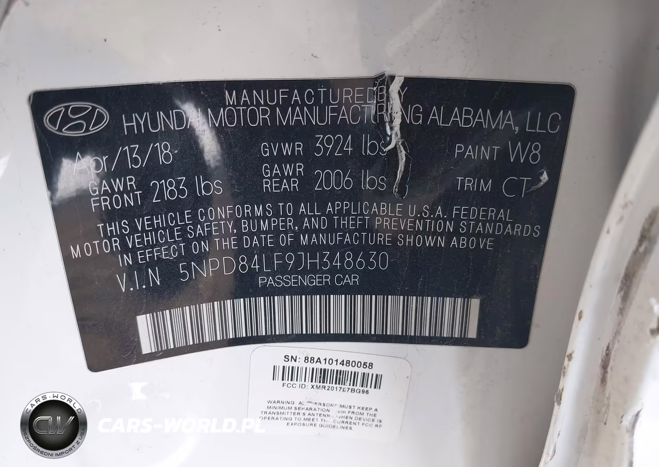 2018 Hyundai Elantra Value Edition VIN:5NPD84LF9JH348630 - 9