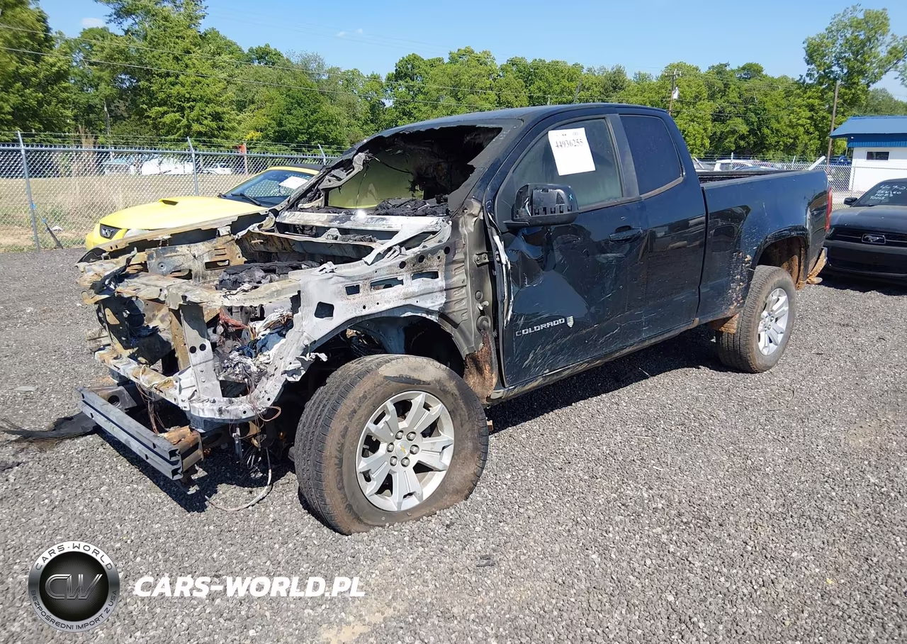 2021 Chevrolet Colorado 2Wd Long Box Lt VIN:1GCHSCEA7M1268527 - 2