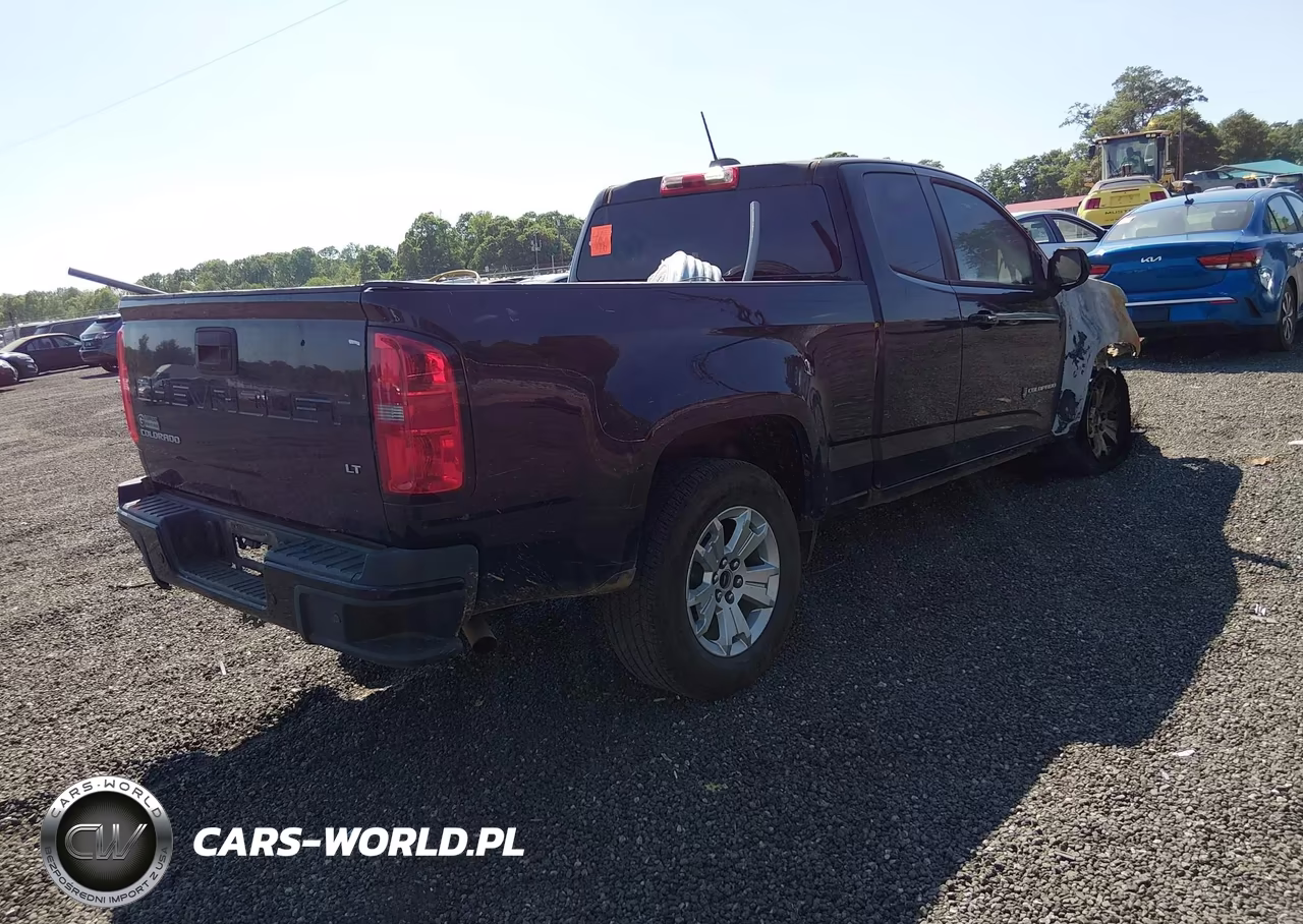 2021 Chevrolet Colorado 2Wd Long Box Lt VIN:1GCHSCEA7M1268527 - 4