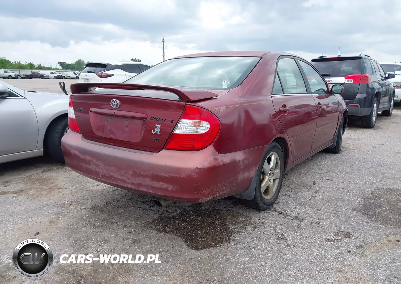 2002 Toyota Camry Se V6 VIN:4T1BF32K72U027078 - 4