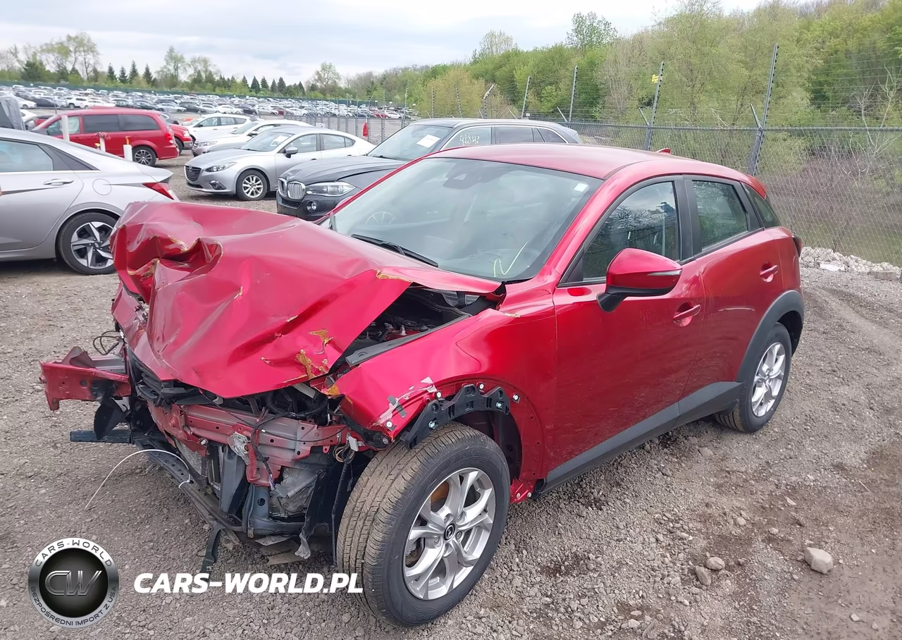 2021 Mazda Cx-3 Sport VIN:JM1DKFB76M1509289 - 2