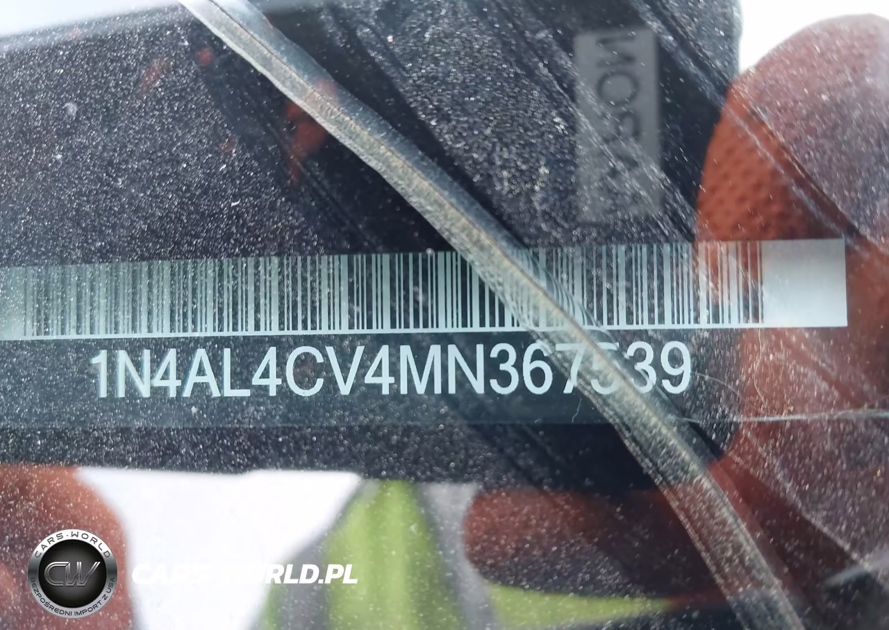 2021 Nissan Altima Sr Vc-Turbo Fwd VIN:1N4AL4CV4MN367539 - 9