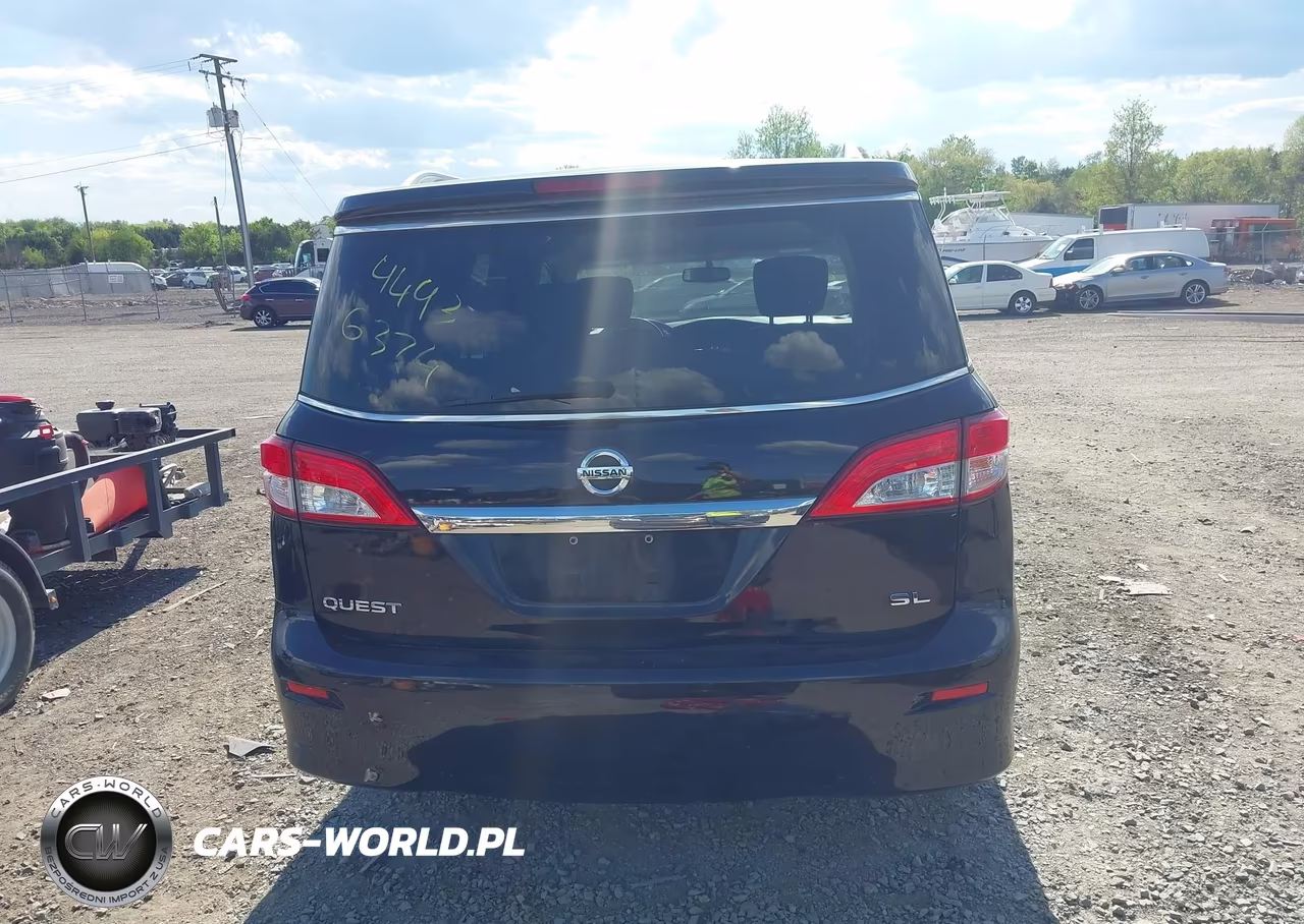 2011 Nissan Quest Sl VIN:JN8AE2KP2B9004386 - 17