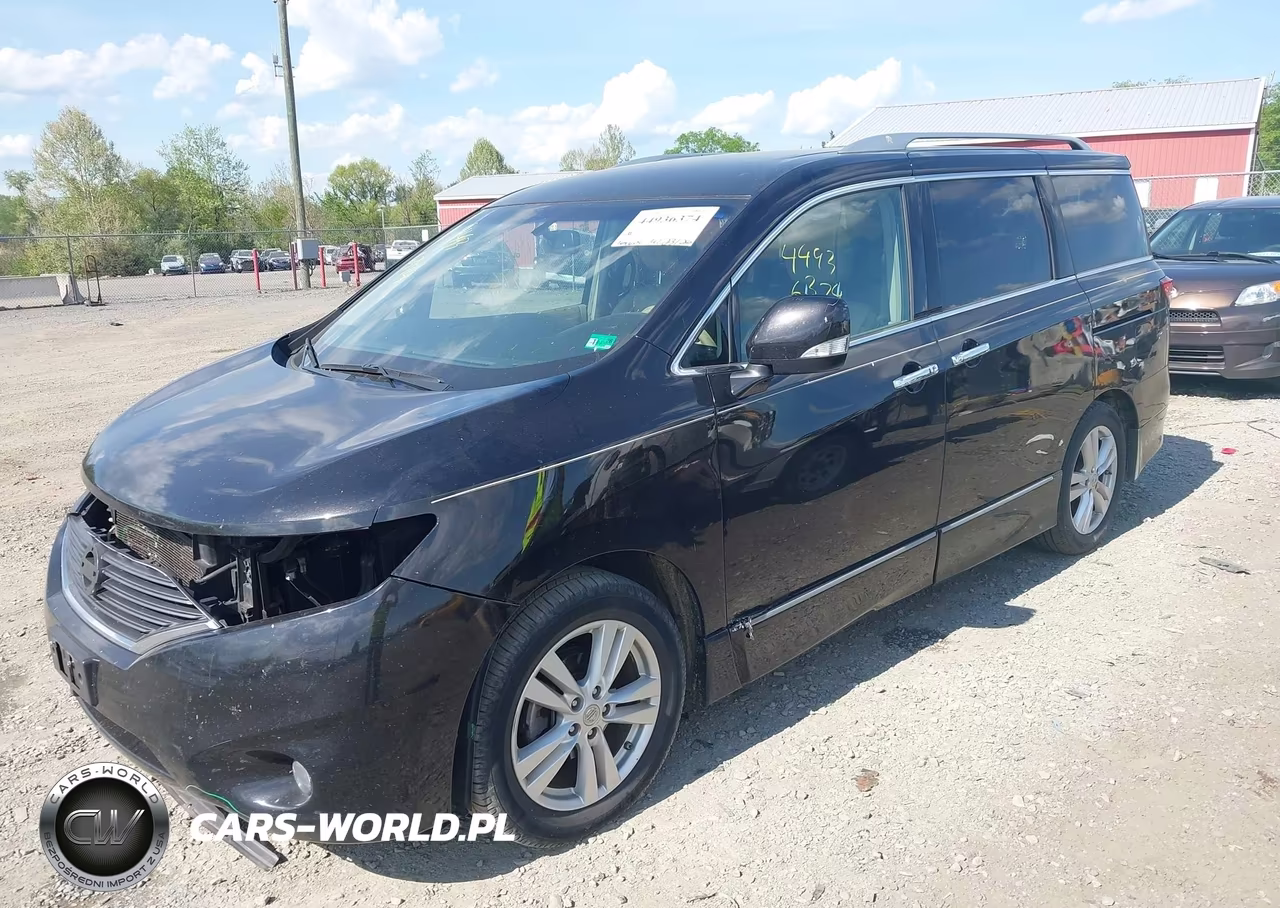 2011 Nissan Quest Sl VIN:JN8AE2KP2B9004386 - 2