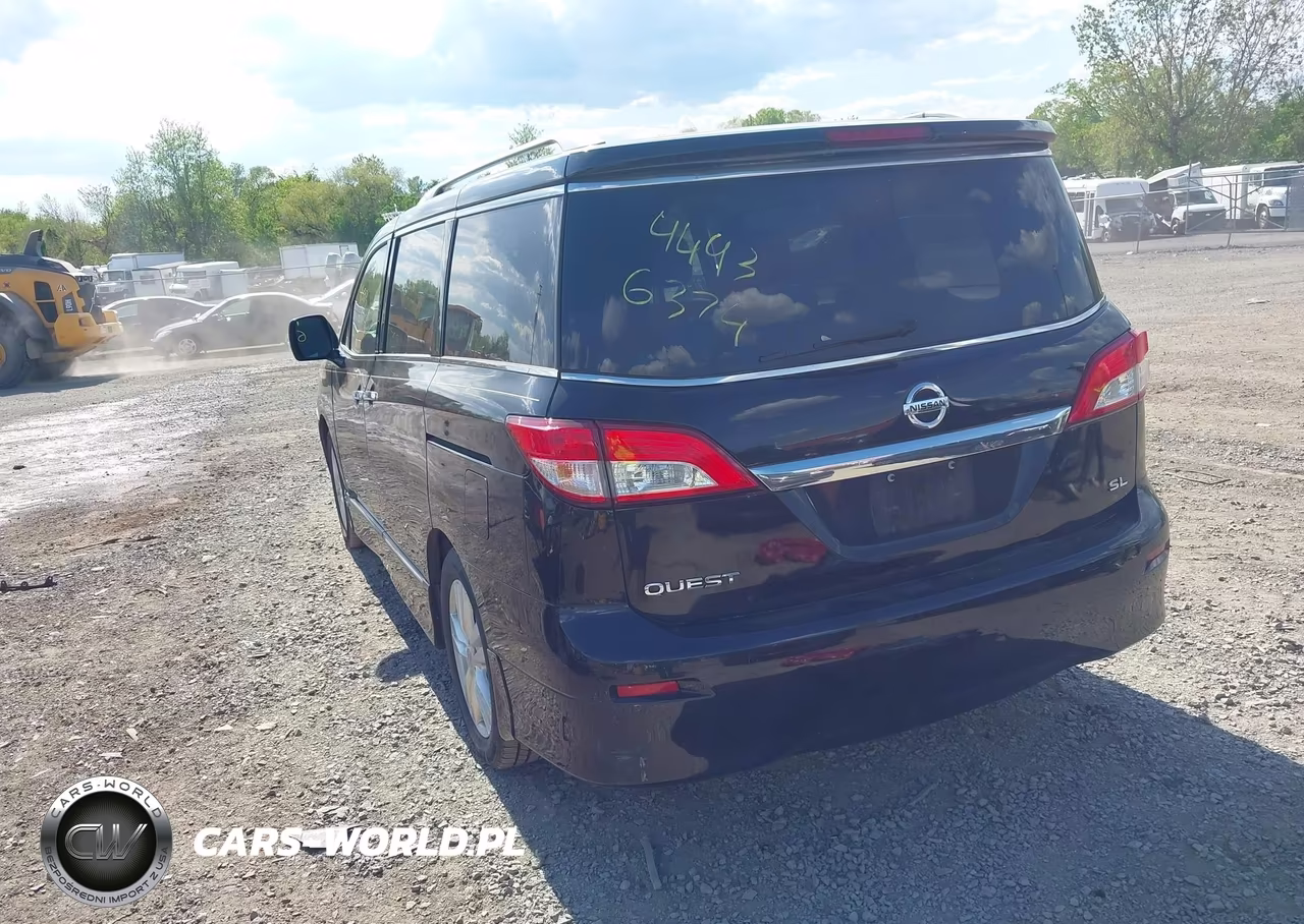 2011 Nissan Quest Sl VIN:JN8AE2KP2B9004386 - 3