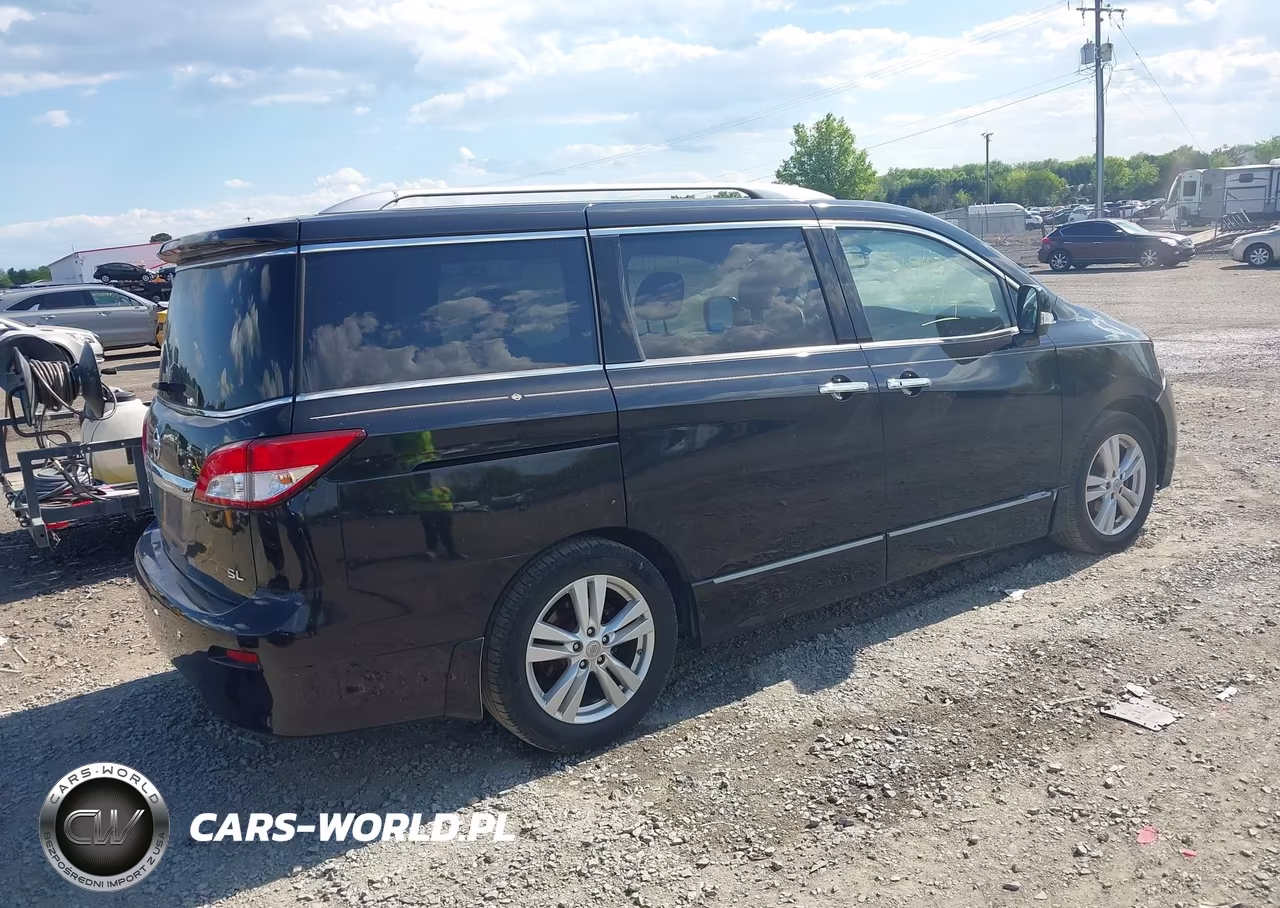 2011 Nissan Quest Sl VIN:JN8AE2KP2B9004386 - 4