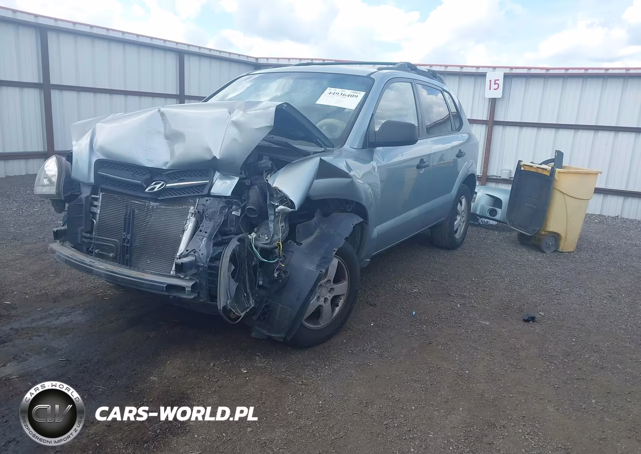 2006 Hyundai Tucson Gl VIN:KM8JM12B16U478826 - 2
