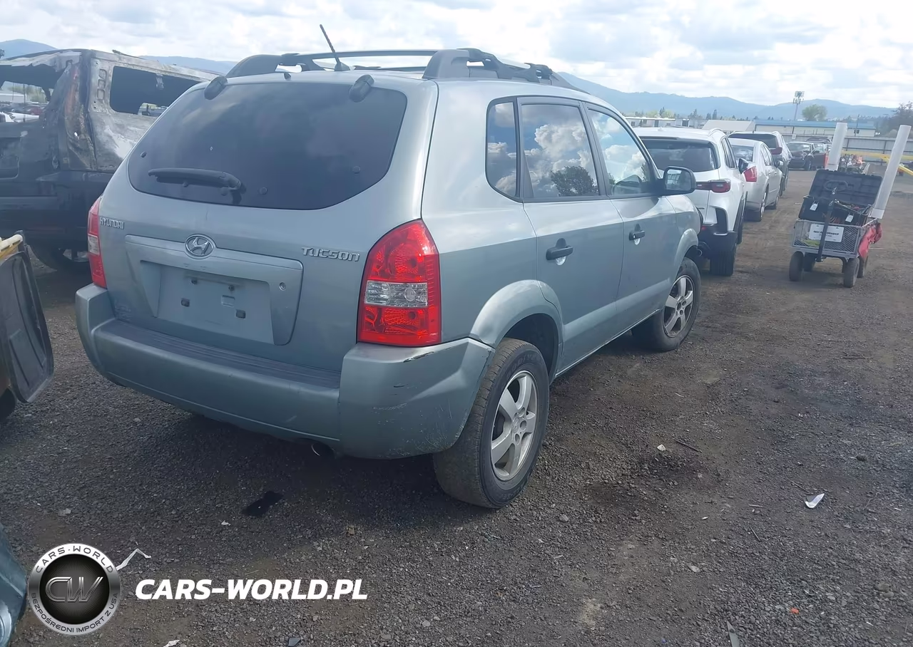 2006 Hyundai Tucson Gl VIN:KM8JM12B16U478826 - 4