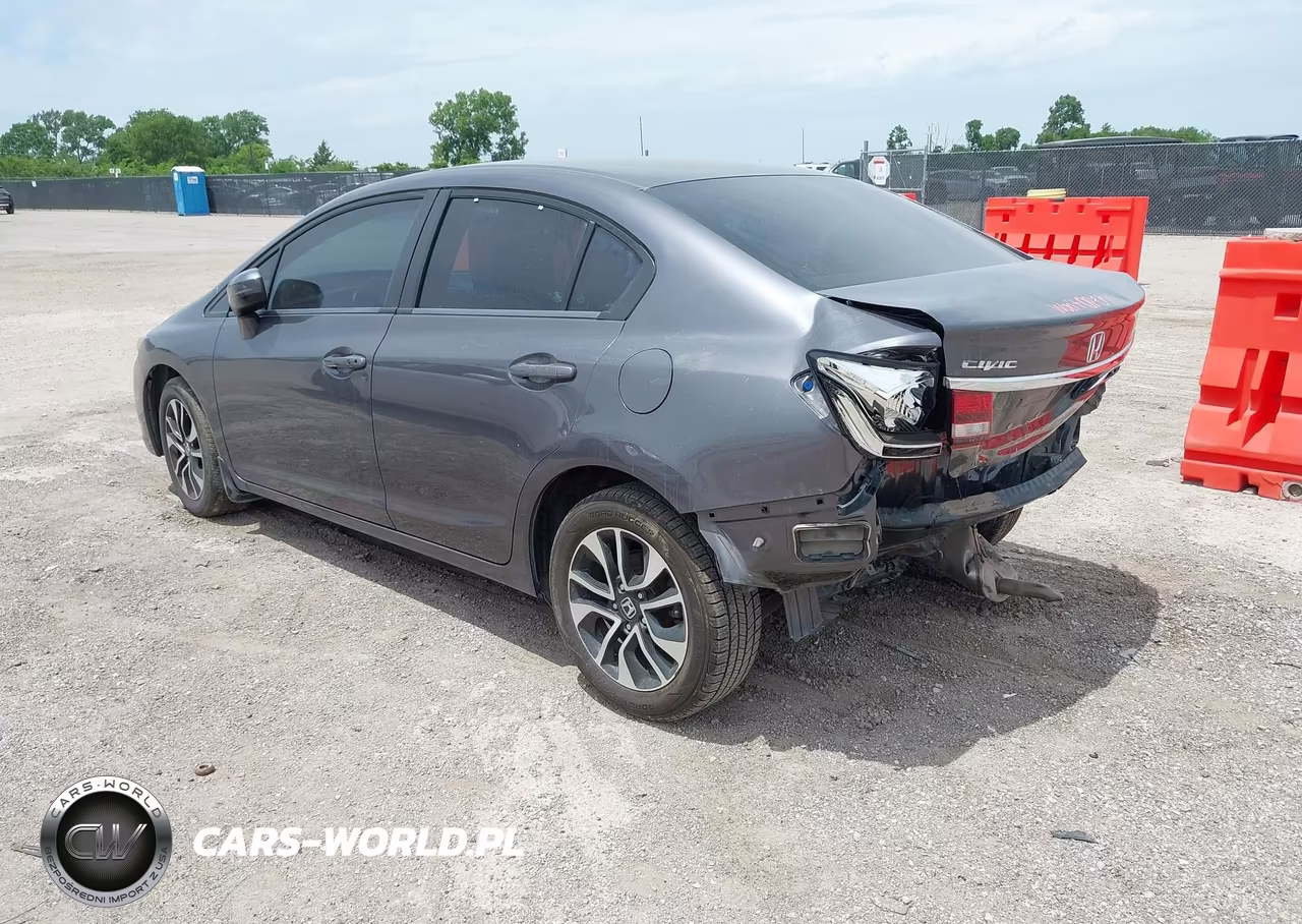 2015 Honda Civic Ex VIN:19XFB2F88FE074909 - 3