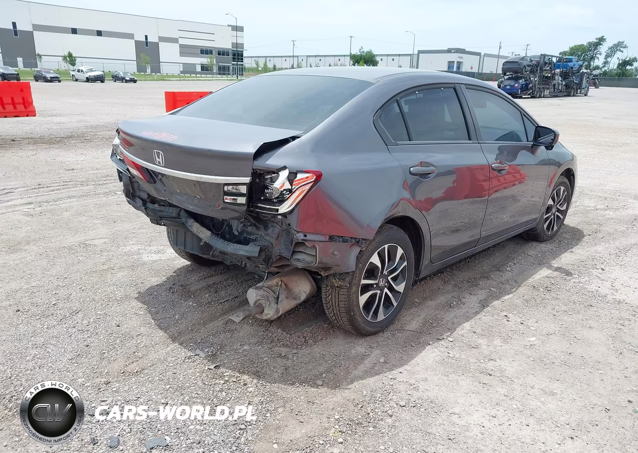 2015 Honda Civic Ex VIN:19XFB2F88FE074909 - 4