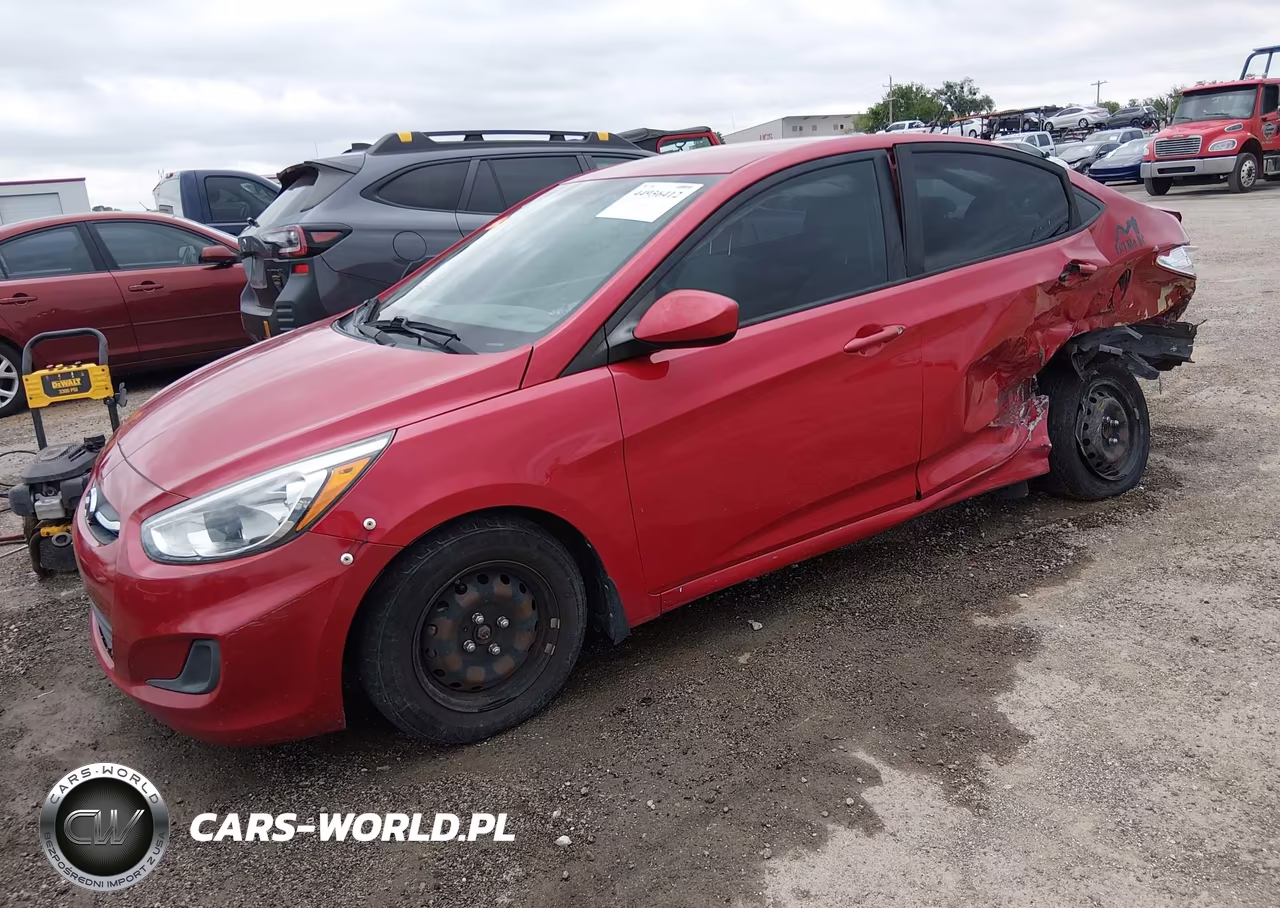 2015 Hyundai Accent Gls VIN:KMHCT4AEXFU922536 - 2