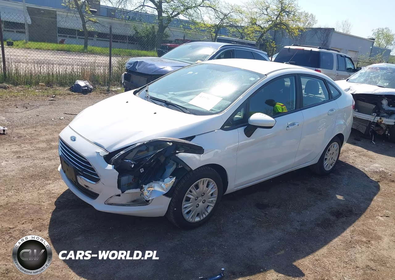 2016 Ford Fiesta S VIN:3FADP4AJ4GM137547 - 2