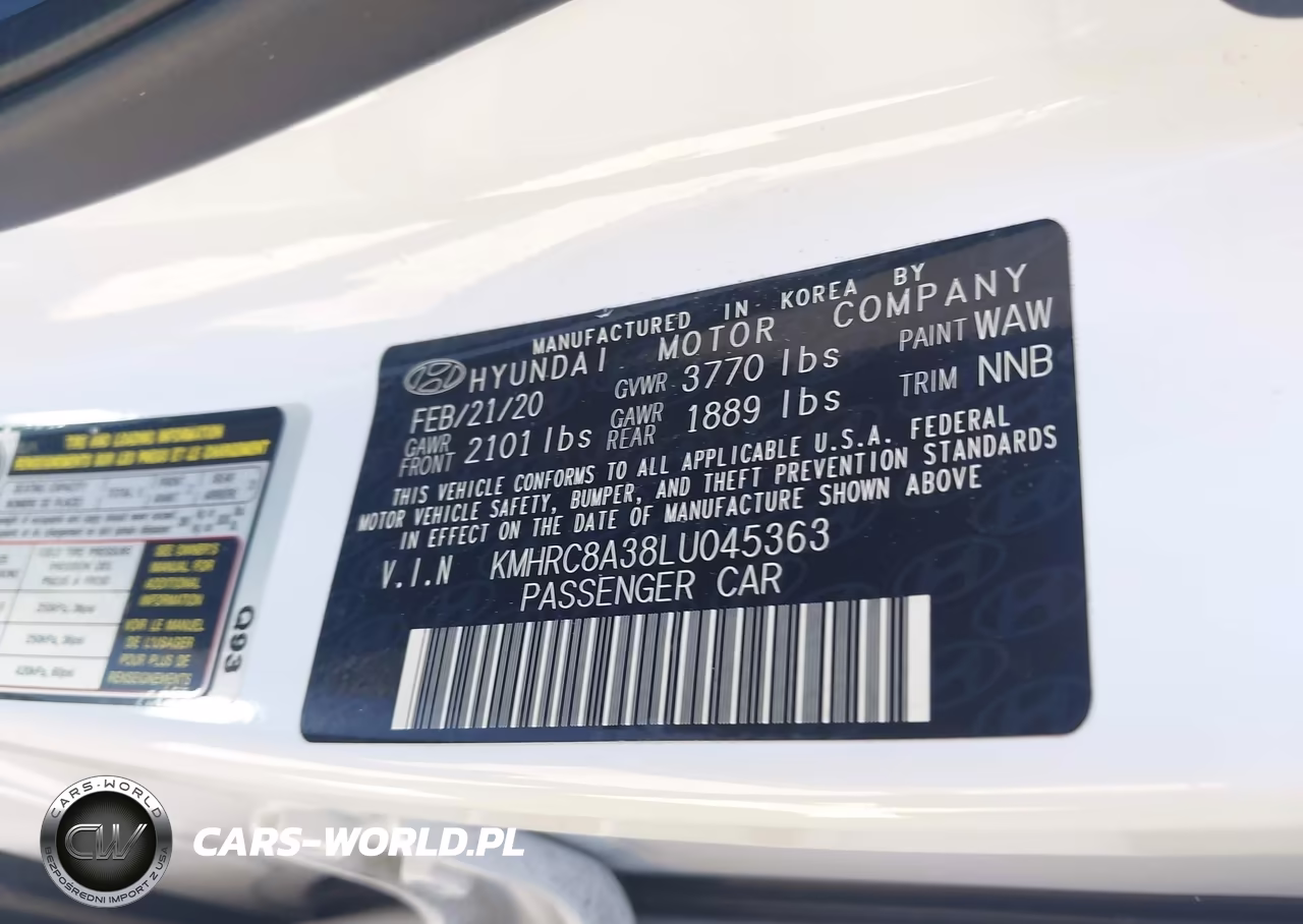 2020 Hyundai Venue Sel VIN:KMHRC8A38LU045363 - 9