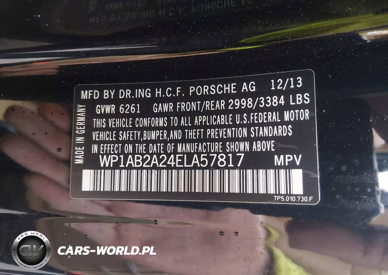 2014 Porsche Cayenne S VIN:WP1AB2A24ELA57817 - 9