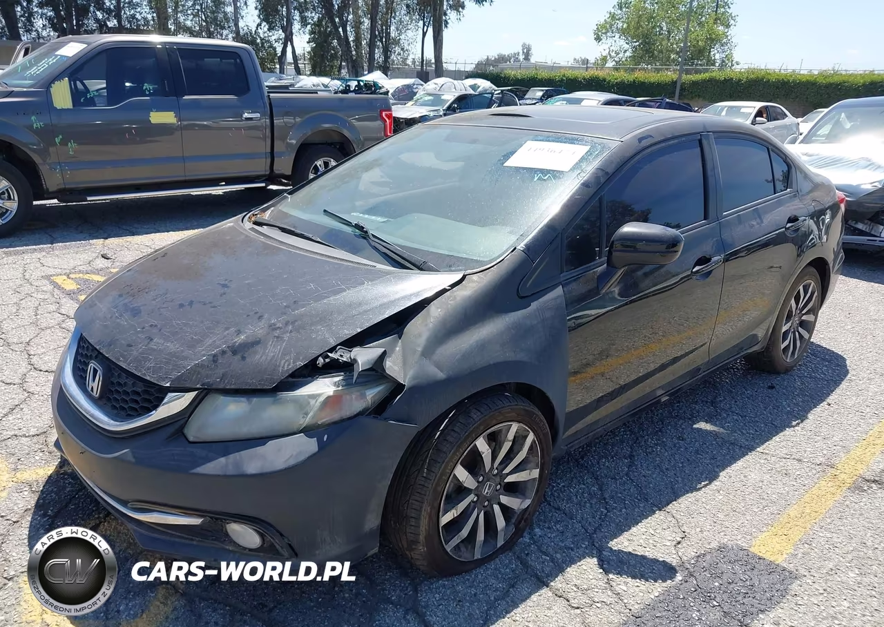 2014 Honda Civic Ex-L VIN:19XFB2F92EE274336 - 2