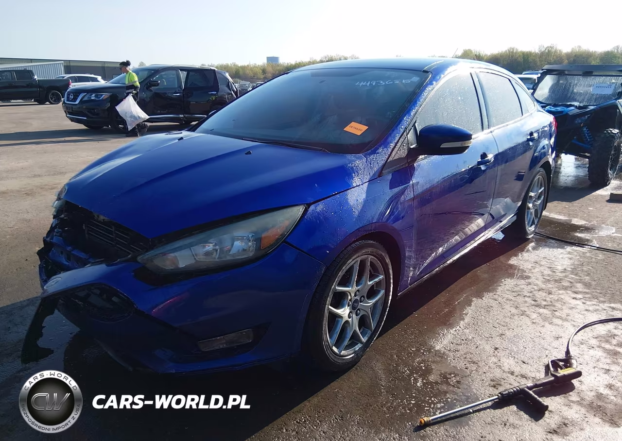 2015 Ford Focus Se VIN:1FADP3F25FL340006 - 2