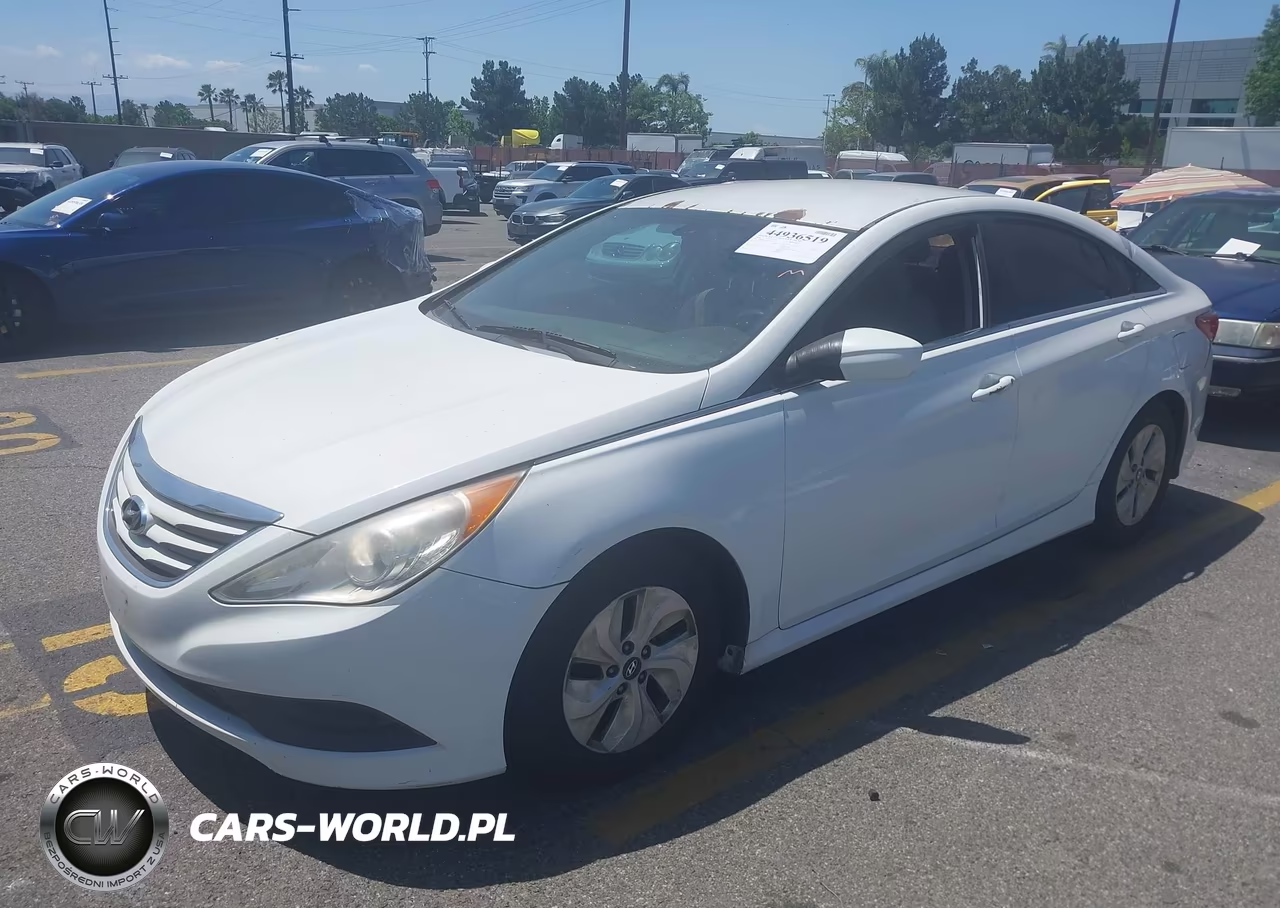 2014 Hyundai Sonata Gls VIN:5NPEB4AC4EH825372 - 2