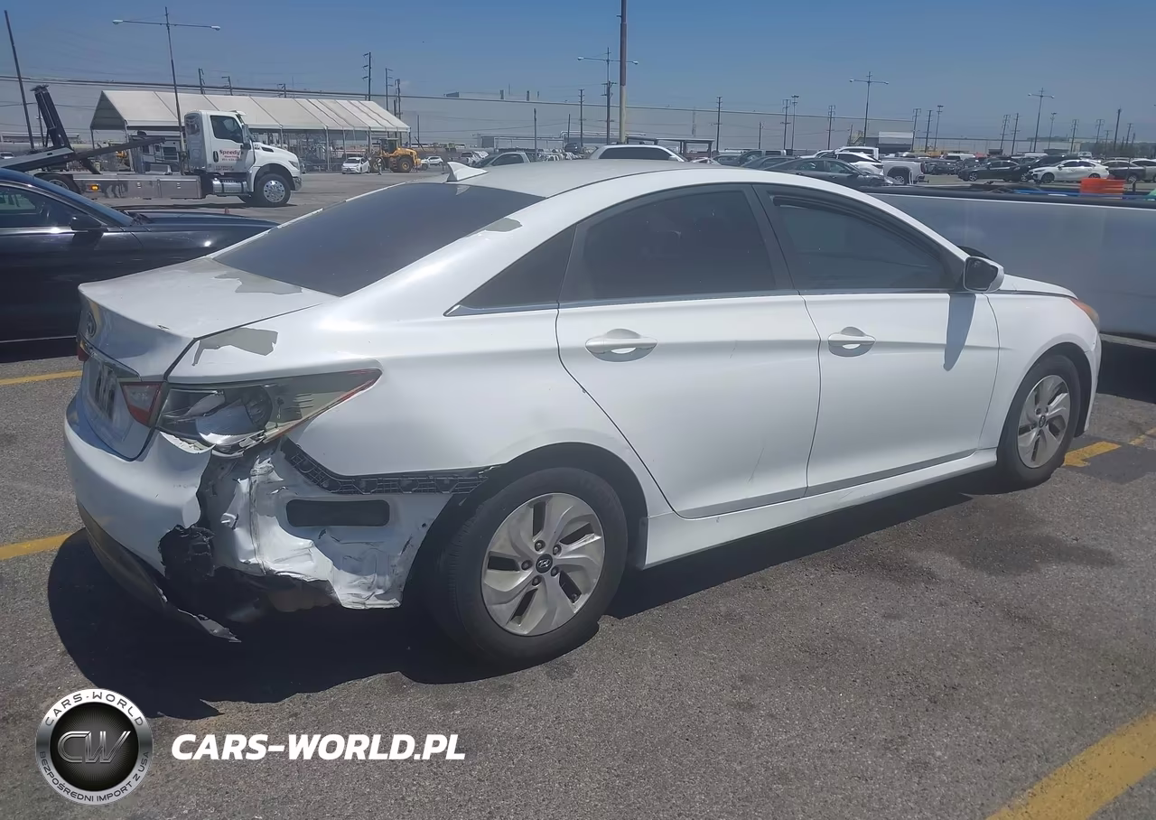 2014 Hyundai Sonata Gls VIN:5NPEB4AC4EH825372 - 4