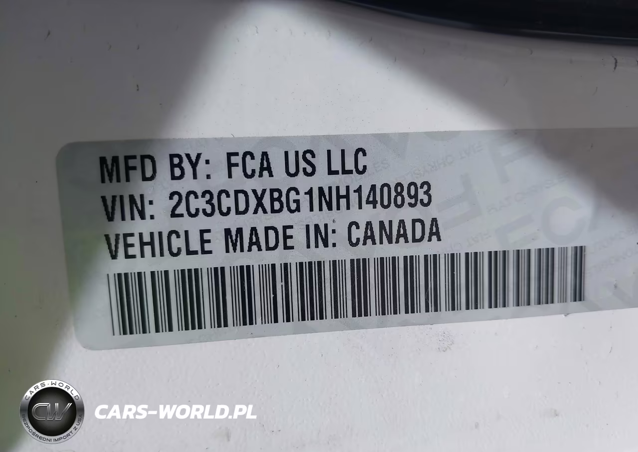 2022 Dodge Charger Sxt Rwd VIN:2C3CDXBG1NH140893 - 9