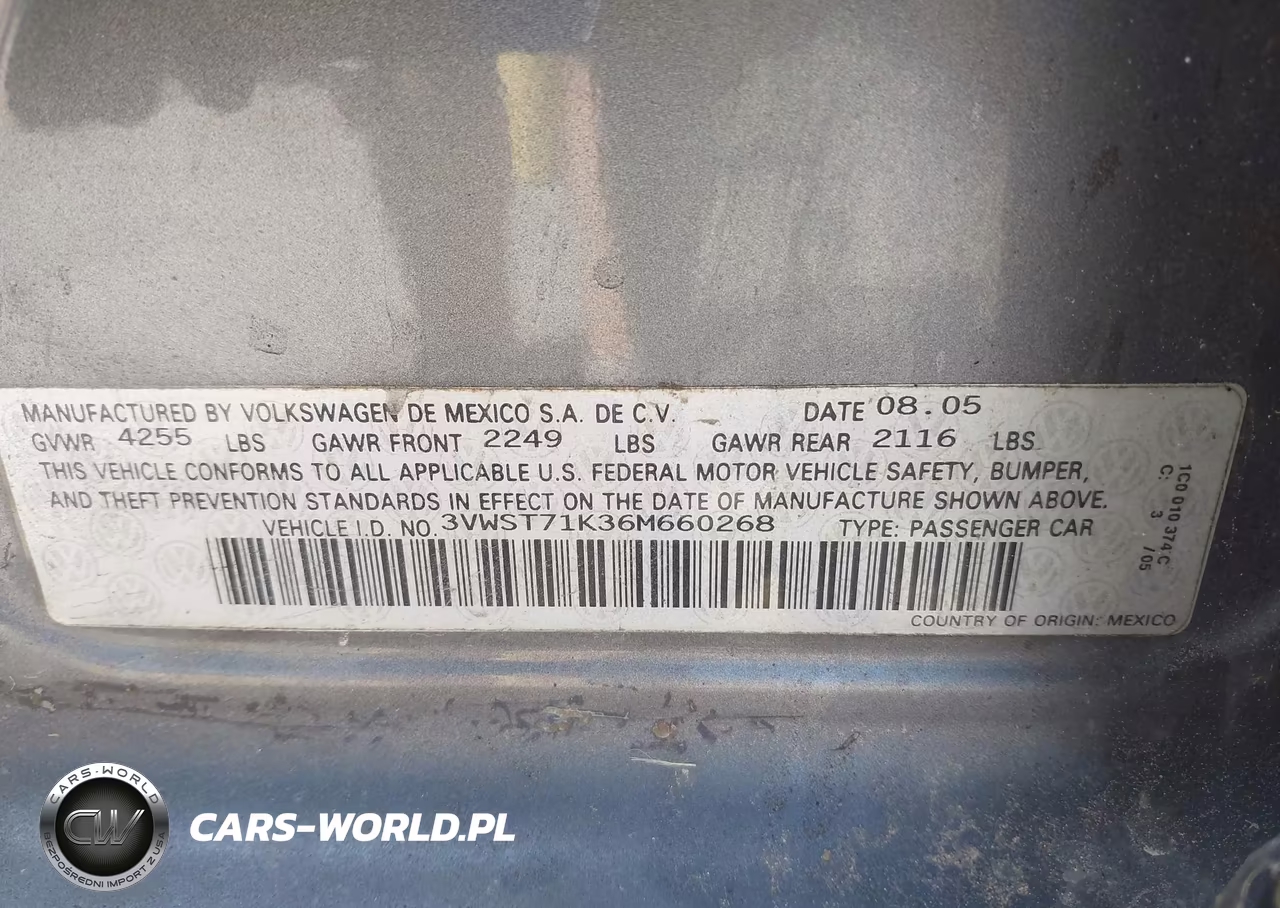 2006 Volkswagen Jetta Tdi VIN:3VWST71K36M660268 - 9