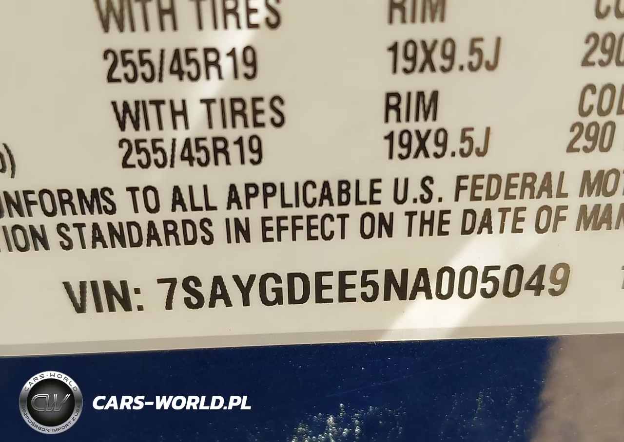 2022 Tesla Model Y Long Range Dual Motor All-Wheel Drive VIN:7SAYGDEE5NA005049 - 9