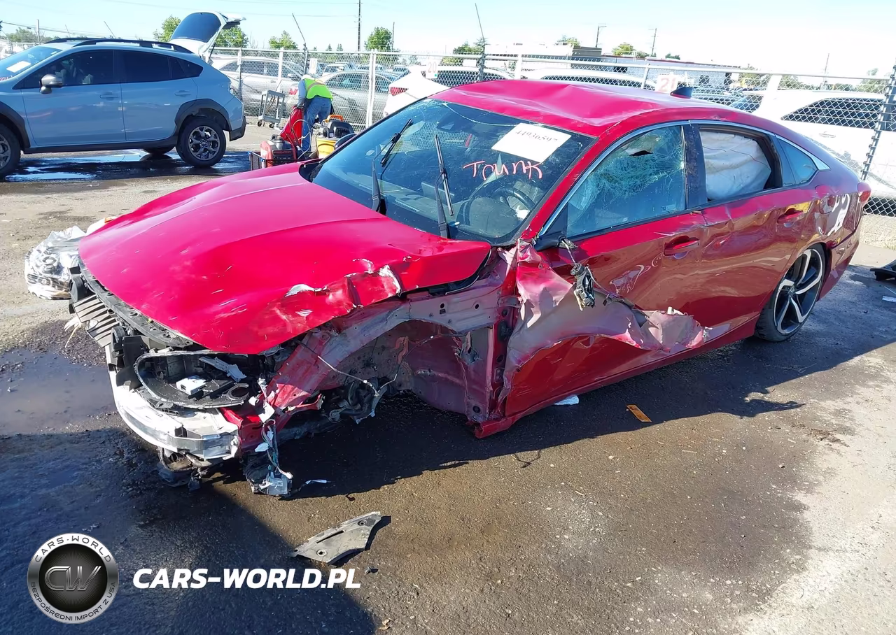 2022 Honda Accord Hybrid Sport VIN:1HGCV3F24NA025785 - 2