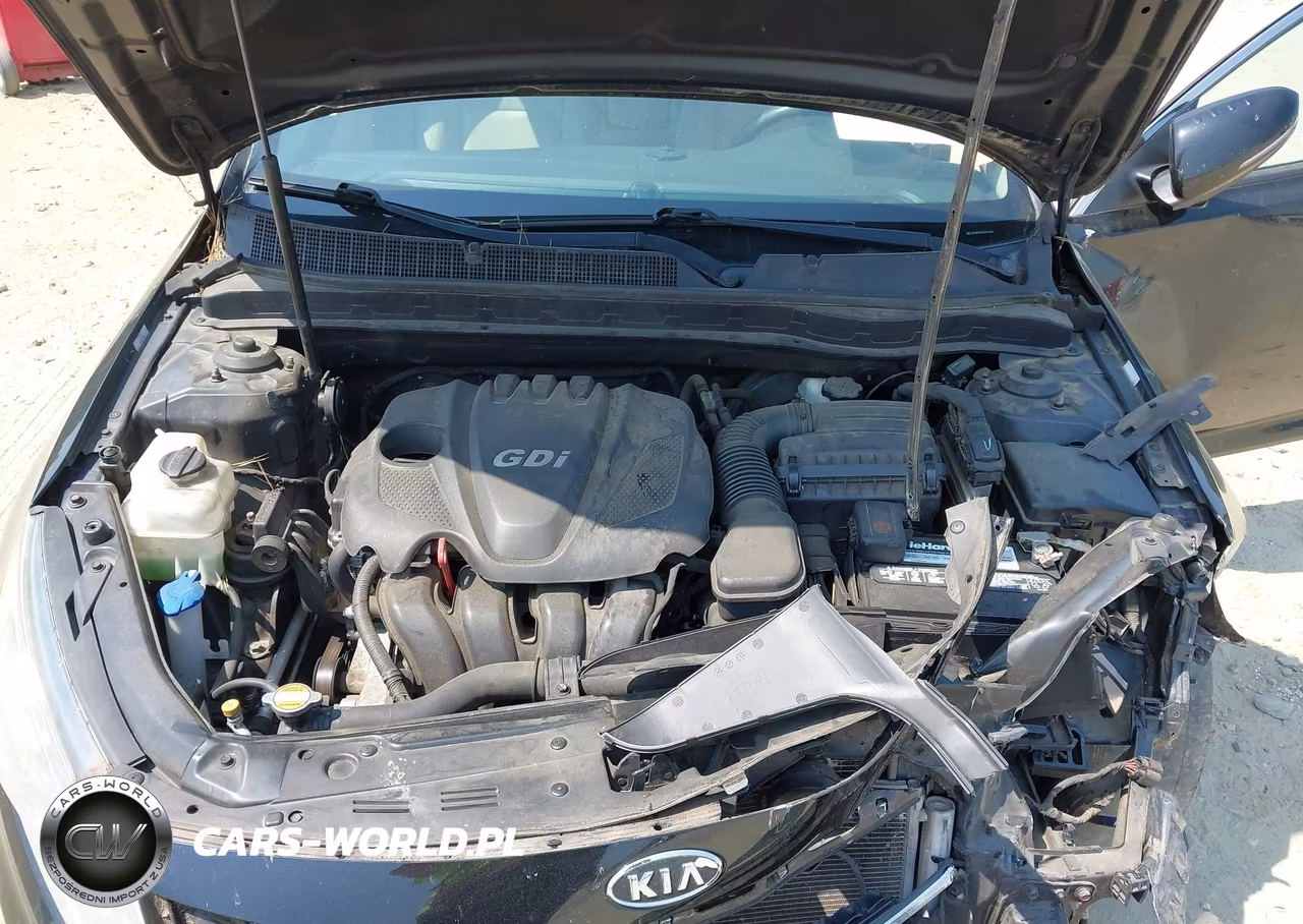 2012 Kia Optima Lx VIN:5XXGM4A79CG016481 - 10