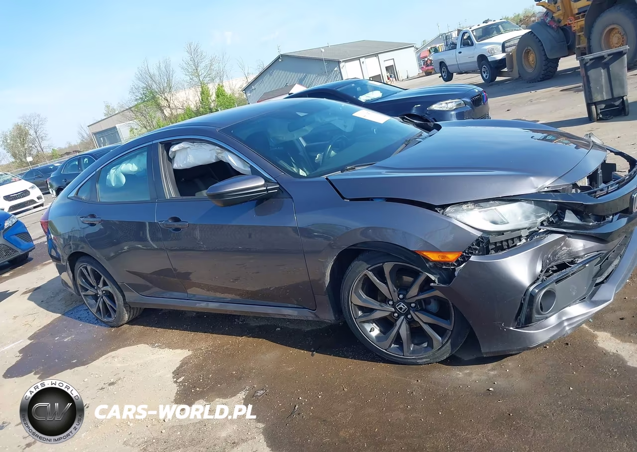 2019 Honda Civic Sport VIN:2HGFC2F84KH524732 - 13