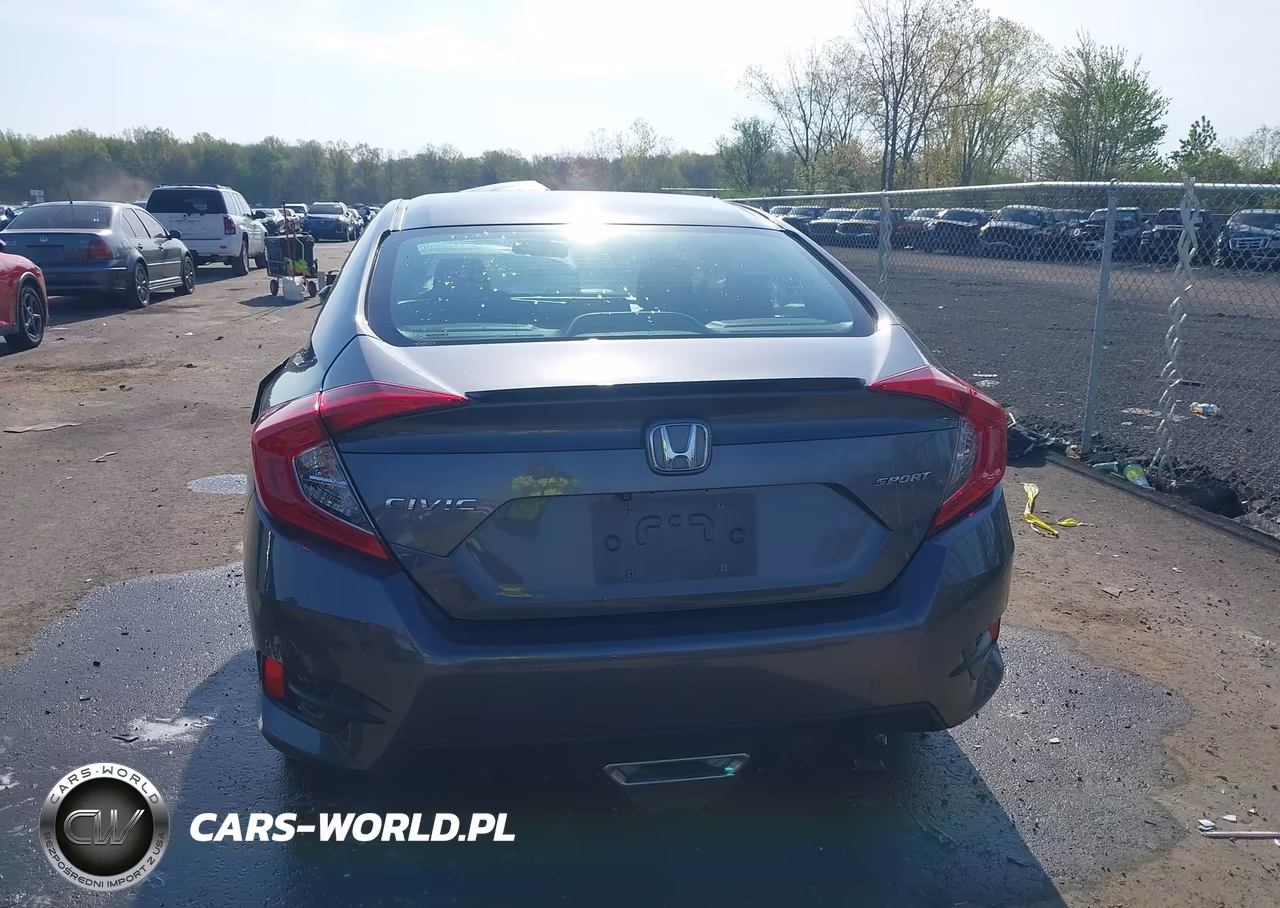 2019 Honda Civic Sport VIN:2HGFC2F84KH524732 - 16