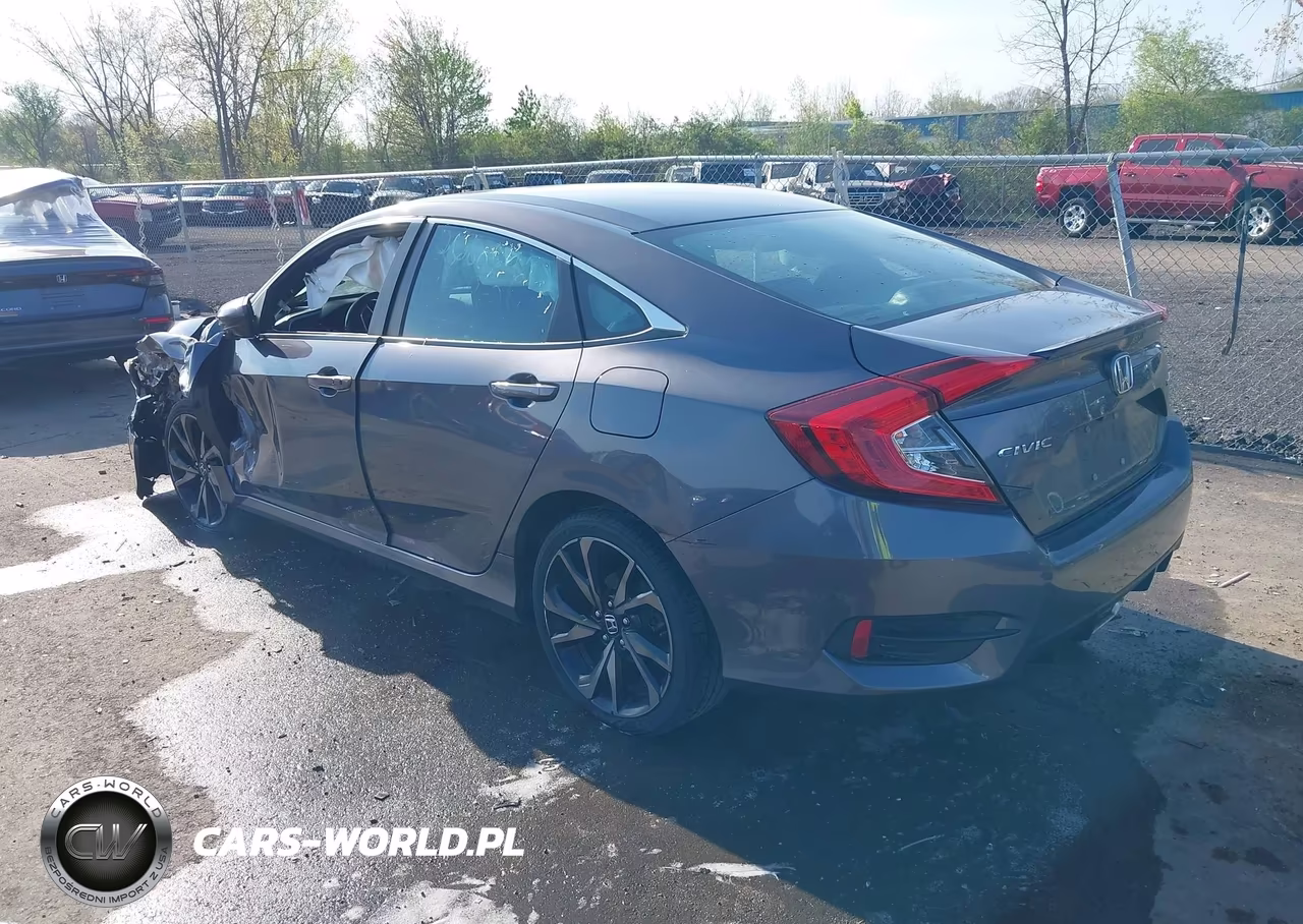 2019 Honda Civic Sport VIN:2HGFC2F84KH524732 - 3
