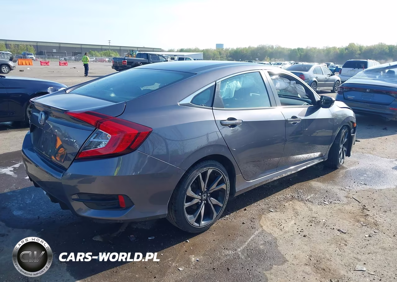 2019 Honda Civic Sport VIN:2HGFC2F84KH524732 - 4